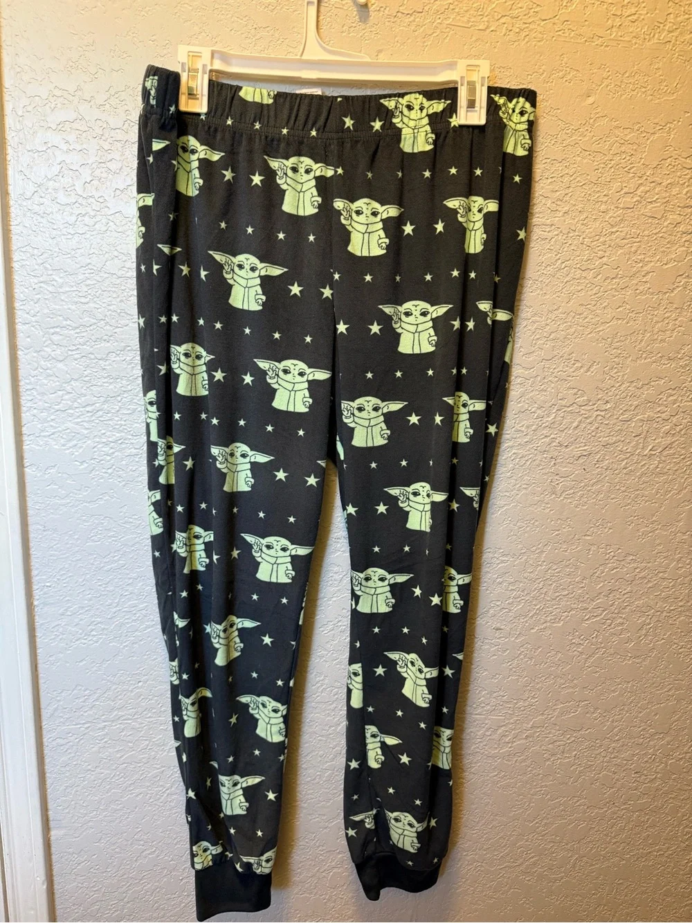 Star Wars The Child Pajama Set in Mint Green and Dark Gray